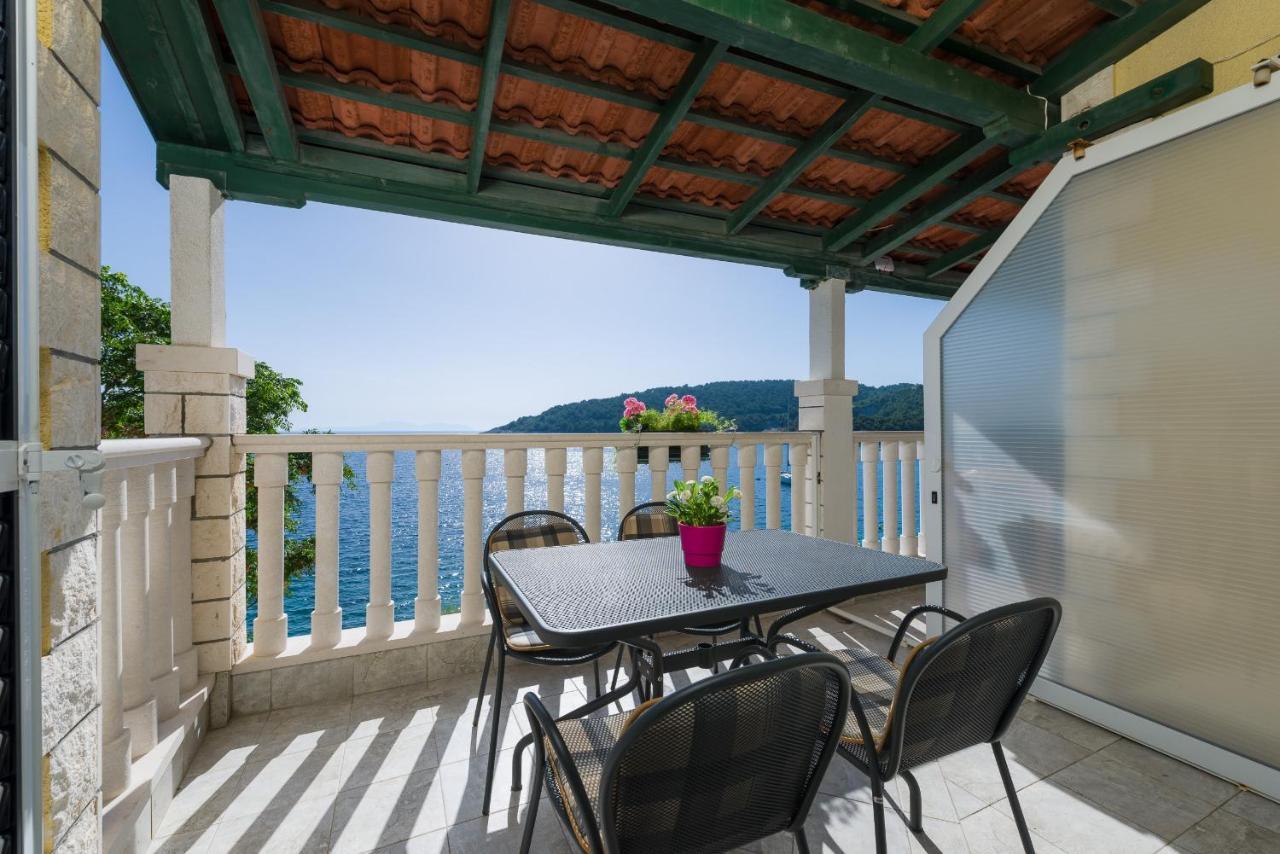 Superb Beachfront Luxury Seaview With Private Beach Milna  Exterior photo